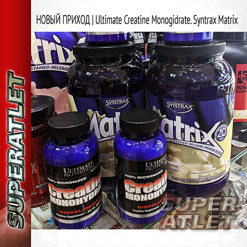   |   .    Syntrax Matrix (2290 )   Ultimate Nutrition Creatine Monogydrate